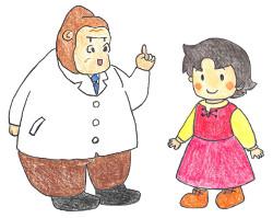 ゴーリ博士とハイリョちゃん